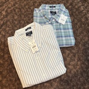 Lot of 2 NWT J. Crew Oxfords. Size medium.
